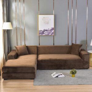 ركنة حرف L بلون بني RF49